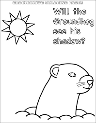 Also check out our other holiday coloring pages with a variety of drawings to print and paint. Happy Groundhog Day 5 Coloring Page Free Printable Coloring Pages For Kids