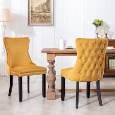 uhomepro modern dining chairs set of 2