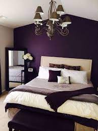 purple bedroom romantic bedroom