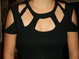 Gucci Inspired Cut Out T Shirt How To Cut Up A Top No