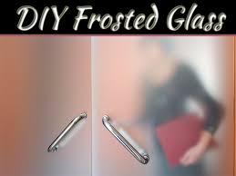 Diy Ways To Make Frosted Glass My