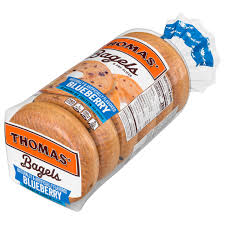thomas bagels blueberry pre sliced