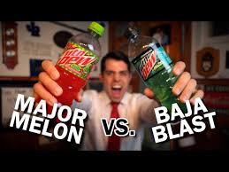 major melon vs baja blast mountain