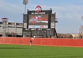 Our smallest permanently installed baseball scoreboard. New Scoreboards Huge Addition To The Atmosphere Of Ohio State Baseball And Softball Stadiums The Lantern
