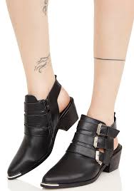 Nappa Cut Out Bootie