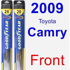 2009 Toyota Camry Wiper Blade Set Kit Front 2 Blades Hybrid