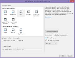 asp net mvc 5 security and creating