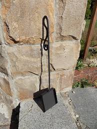 Hand Forged Fireplace Shovel