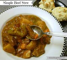 Beef bouillon granules 4 tsp to make onion dip: Simple Beef Stew Made In The Oven Sweet Simple Stuff