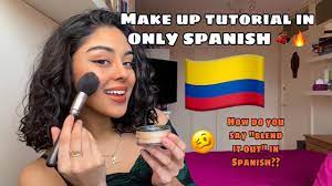 makeup tutorial in only spanish