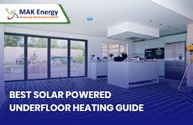 solar powered underfloor heating guide
