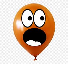 Animated Scared Face Png Balloon Animations Transparent