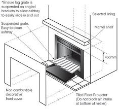 Open Wood Fireplace A Series Timber