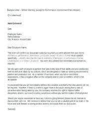 Letter Of Reprimand Template Edunova Co