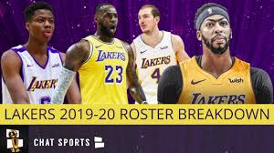 Find out the latest on your favorite nba players on cbssports. Lakers Roster Breakdown Examining Every Player On L A S Team In 2019 20 Youtube