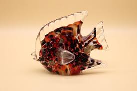 Large Murano Glass Fish Sculpture