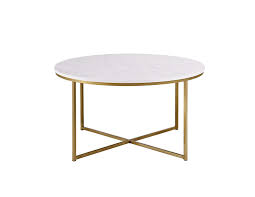 Choose from a huge selection of coffee tables in uae at best prices. Coffee Table With X Base Faux Marble Gold Round Gold Coffee Table Gold Coffee Table Coffee Table