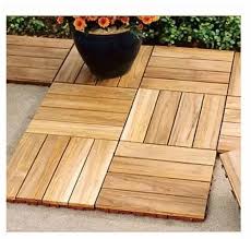 Teak Deck Tile For Deck Flooring