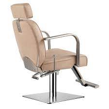 lara reclining salon chair blush