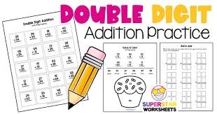 Double Digit Addition Worksheets