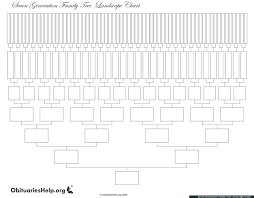 6th Generation Family Tree Template Magdalene Project Org