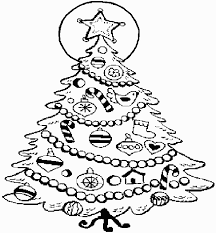 Then, color it with your crayons or your paints! Coloring Page Christmas Tree Coloring Pages 11