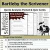 Analysis of Short Story Bartleby, the Scrivener