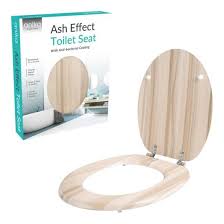 Anika Ash Effect Toilet Seat Robert Dyas