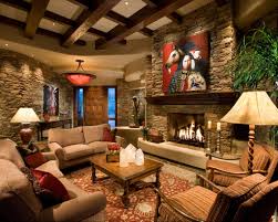 country western style living room