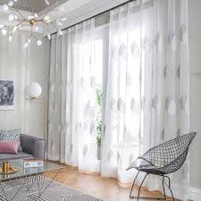 It stands out and is extremely modern and for a common room like the living room or den, you may want to go with a bold but soothing. Nordic Modern Sheer Curtains For Living Room Bedroom Daylight Curtains Valance Shopee Singapore