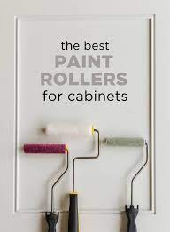 the best paint rollers for cabinets