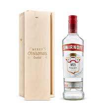 personalised smirnoff vodka gift