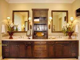 There is so much counter space, it seems impossible to deal with. 20 Master Bathrooms With Double Sink Vanities Home Craftsman Bathroom Master Bath Vanity