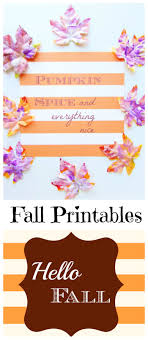 Fall Printables Val Event Gal