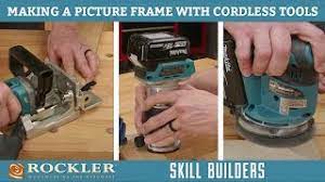 picture frame using only cordless tools