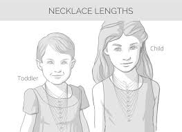 Childs Necklace Length Google Search Kids Necklace