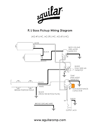 Electric bass guitar wiring diagrams. Www Aguilaramp Com P J Bass Pickup Wiring Diagram Manualzz