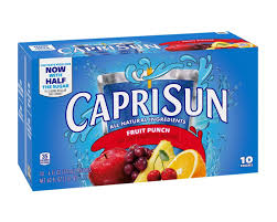 20 capri sun fruit punch nutrition