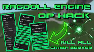 The ragdoll engine gui : Updated New Ragdoll Engine Hack Script Crash Server Bomb Kill All Op Youtube