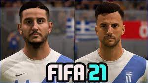 FIFA 21 | ALL GREECE PLAYERS REAL FACES - YouTube