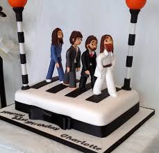 Beatles Abbey Road Cake N235 From Www Thecake Room Co Uk In