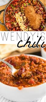 wendy s chili best copycat recipe