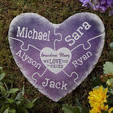 Personalized Garden Stones Together