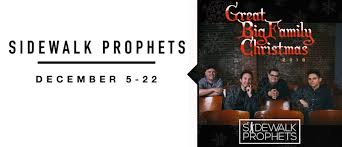 Tickets Sidewalk Prophets Great Big Family Christmas In