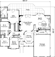 House Plan 86993 Traditional Style