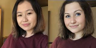 asian tells ai to make her photo more