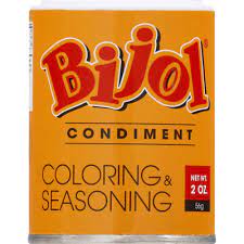 We'd call it the secret ingredient, except it's been the sazón. Bijol Condiment Coloring Seasoning 2 Oz Instacart
