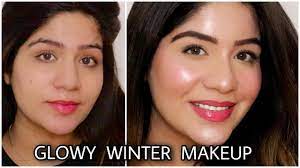winter makeup tutorial for dry skin