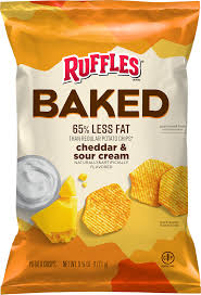 ruffles baked cheddar sour cream