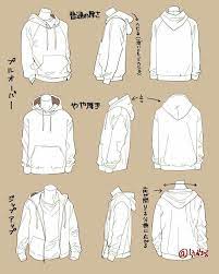 The magic of the internet. Baggy Jacket Drawing Clothes Art Reference Poses Hoodie Drawing
